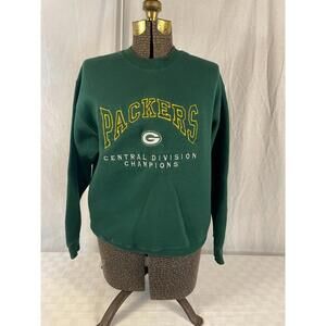 Vintage 90s Green Bay Packers Lee Heavyweight Sweatshirt Made in USA Size M NFL
